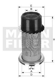 filter vzduchový mann C 28357