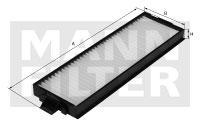 filter peľový mann CU 2521-2