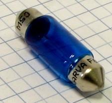 žiarovka NARVA 12V 5W sufit SV 8,5-37 d11mm modrá