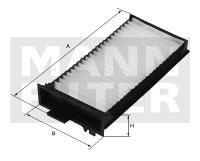 filter peľový mann CU 3518