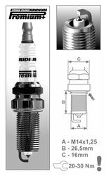 BRISK zapaľovacia sviečka Iridium Premium+ P3 ER15YIR-1(1621)