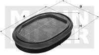 filter vzduchový mann CF 2135