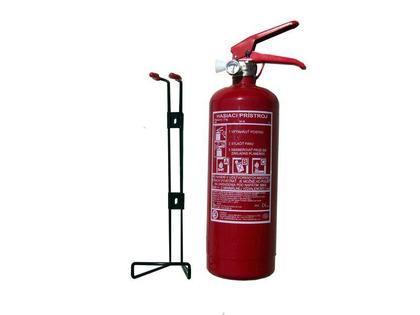 hasiaci prístroj 4kg práškový s držiakom