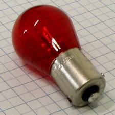 Autolamp žiarovka 12V 21W BA15s červená