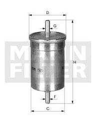 filter paliva mann WK 511/2