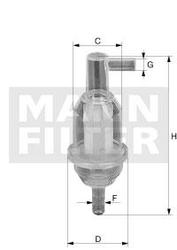 filter paliva mann WK 31/11