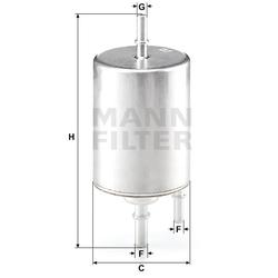 filter paliva mann WK 720/4