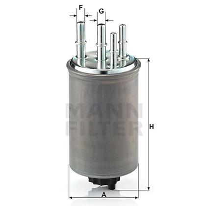 filter paliva mann WK 829/5