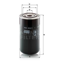 filter paliva mann WDK 950/1
