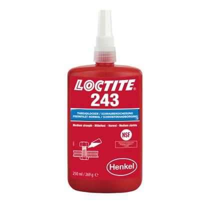 LOCTITE 243 BO 250ml upevňovanie závitov stredná pevnosť