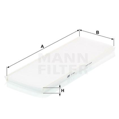 filter peľový mann CU 4251