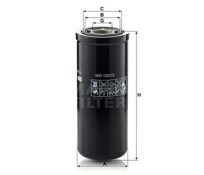 filter olejový mann WH 1257/3