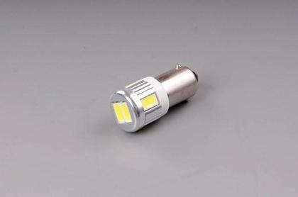 LED 12V (T4W) Ba9s číra 6xSMD