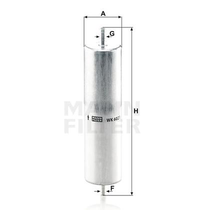 filter paliva mann WK 6021