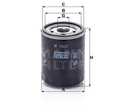 filter olejový mann W 7037