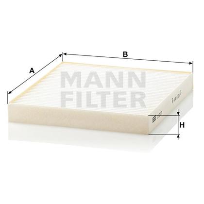filter peľový mann CU 2227
