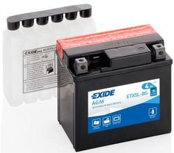 Exide motobatéria AGM 12V 4Ah (ETX5L-BS)