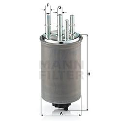 filter paliva mann WK 8500