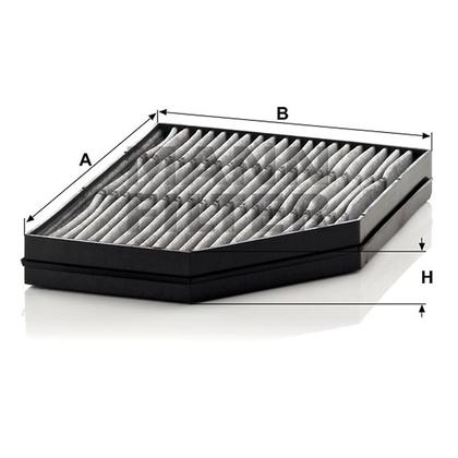 filter peľový mann CUK 32001 s aktívnym uhlím