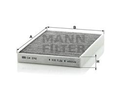 filter peľový mann CUK 2742 s aktívnym uhlím