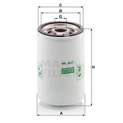 filter paliva mann WK 8001