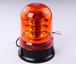 maják LED pevný 12V-24V oranžový 18LED*3W