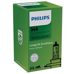 Philips 12V H4 60/55W P43T LongLife EcoVision