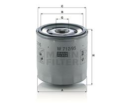 filter olejový mann W 712/95