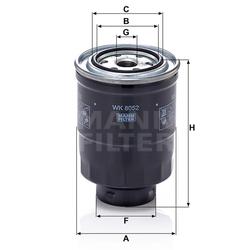 filter paliva mann WK 8052z