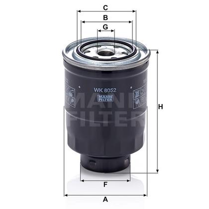 filter paliva mann WK 8052z