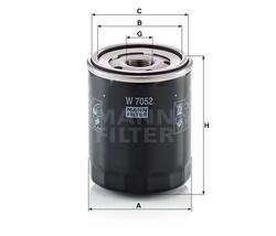 filter olejový mann W 7052