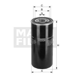 filter olejový mann WD 940/14
