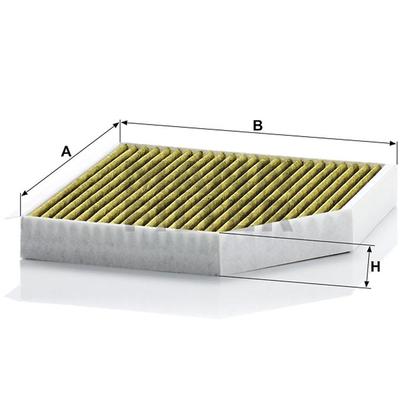 filter peľový mann FP 2641 biofunkčný Frecious Plus