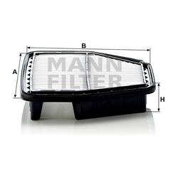filter vzduchový mann C 29008