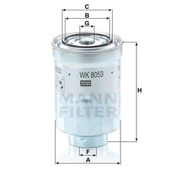 filter paliva mann WK 8053z = SN25149