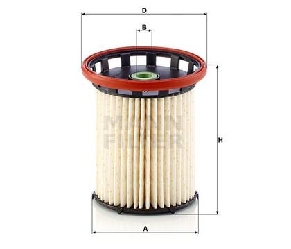 filter paliva mann PU 8021→nahradený PU8028