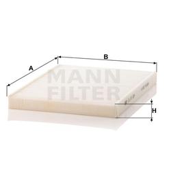 filter peľový mann CU 27004