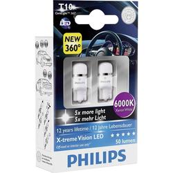 Philips X-treme Vision LED W5W W2,1X9,5D 1W 6000K