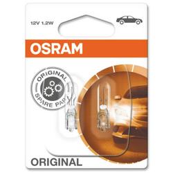 Osram 12V 1,2W W2x4,6D 02B