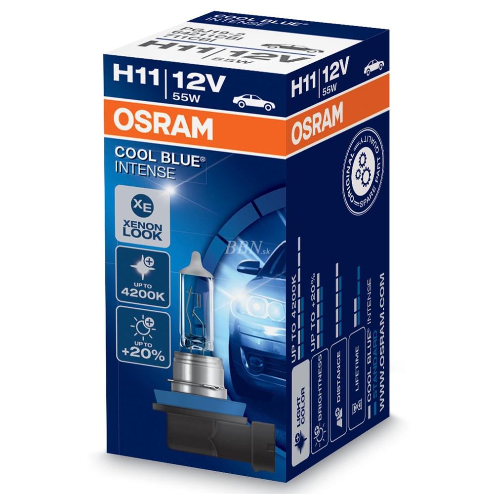 Osram H11 12V 55W PGJ19-2 Cool Blue Intense | BBN E-Shop