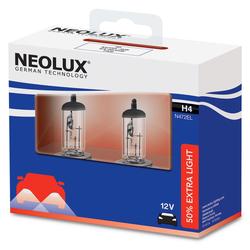 Neolux Extra Light H4 12V 60/55W box N472EL-2SCB +50%