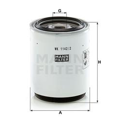 filter paliva mann WK 1142/2x