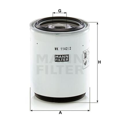 filter paliva mann WK 1142/2x