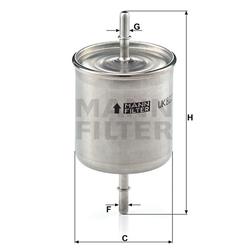 filter paliva mann WK 822/2