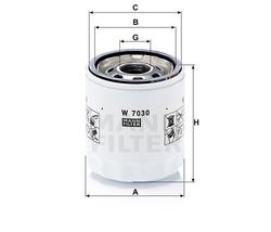 filter olejový mann W 7030