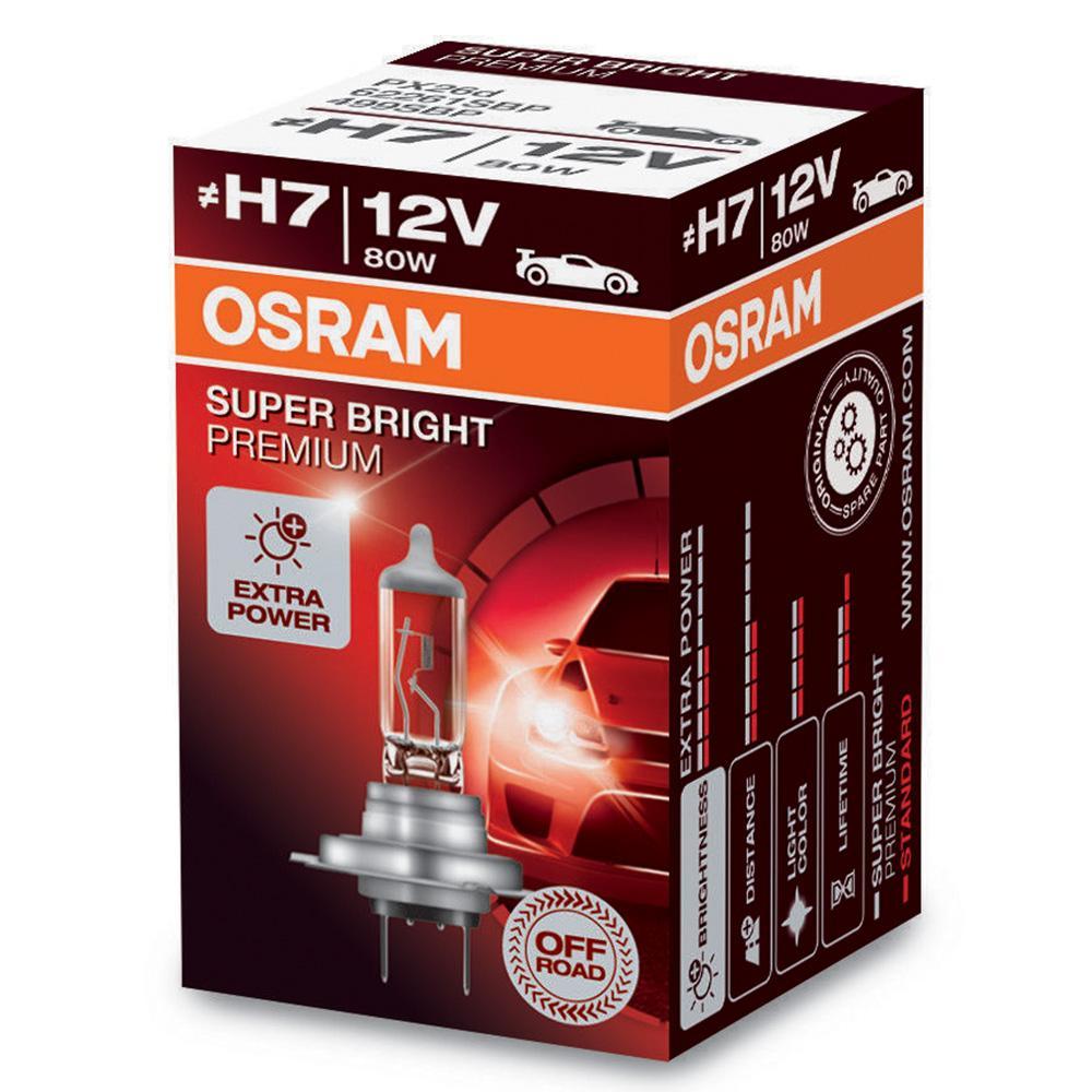 Osram H7 12V 80W PX26D SUPER BRIGHT PREMIUM BBN
