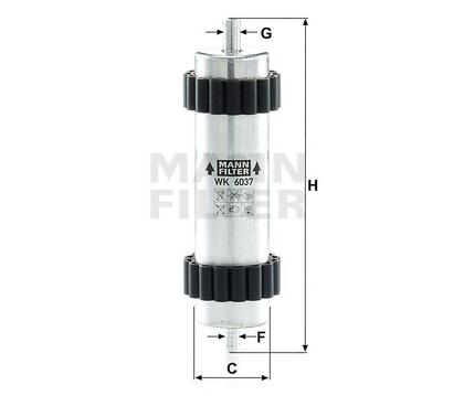 filter paliva mann WK 6037