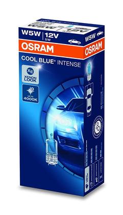 Osram 12V 5W W2.1x9.5d Cool Blue Intense halogen