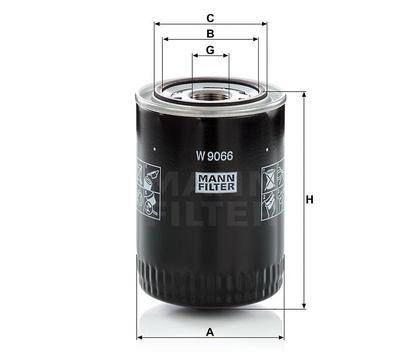 filter olejový mann W 9066