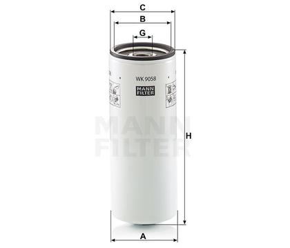 filter paliva mann WK 9058